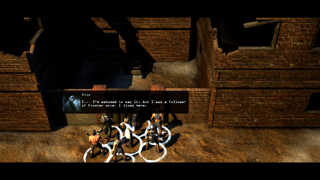 Rose from Ag center opens the door - Darwin - locations and quests | Rail Nomad Camp - quests - Rail Nomad Camp - quests - Wasteland 2 Game Guide & Walkthrough