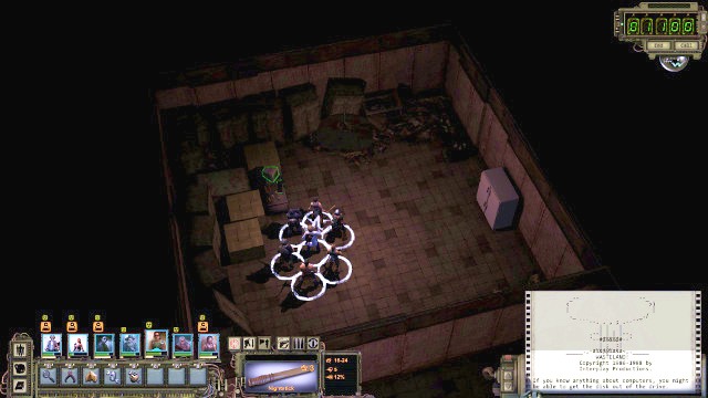 The computer with Wasteland, in the cupboard at the wall, there is the cure for cancer. - Darwin - locations and quests | Rail Nomad Camp - quests - Rail Nomad Camp - quests - Wasteland 2 Game Guide & Walkthrough