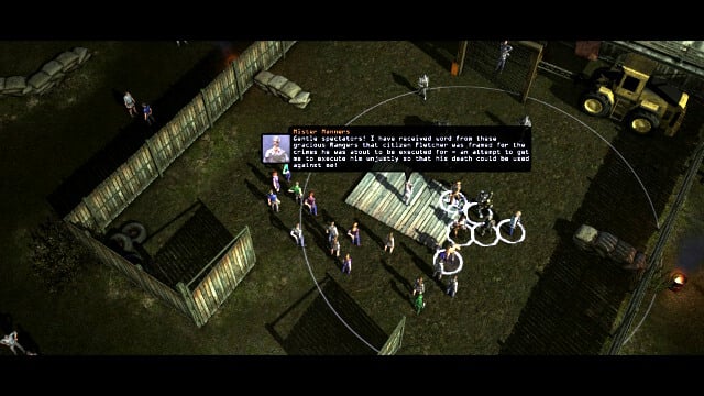 Fletchers execution - Save a condemned man - or not | Angel Oracle - quests - Angel Oracle - quests - Wasteland 2 Game Guide & Walkthrough