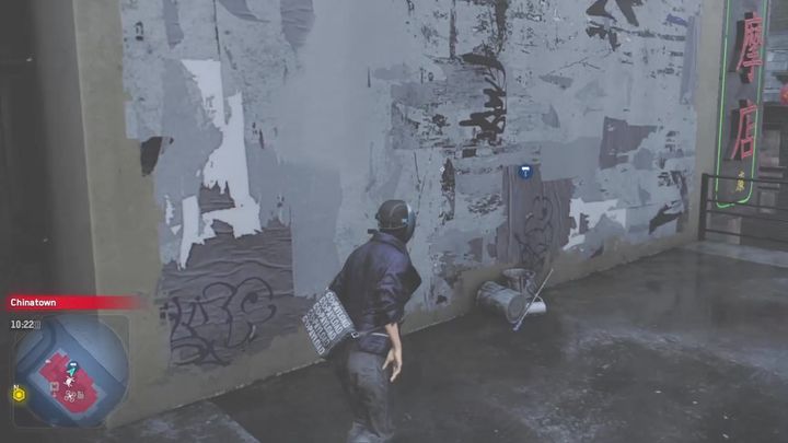 Paste-Up can be applied on the wall, right to the entrance to the building - Watch Dogs Legion: Paste Up - City of Westminster map, locations - City of Westminster - Watch Dogs Legion Guide