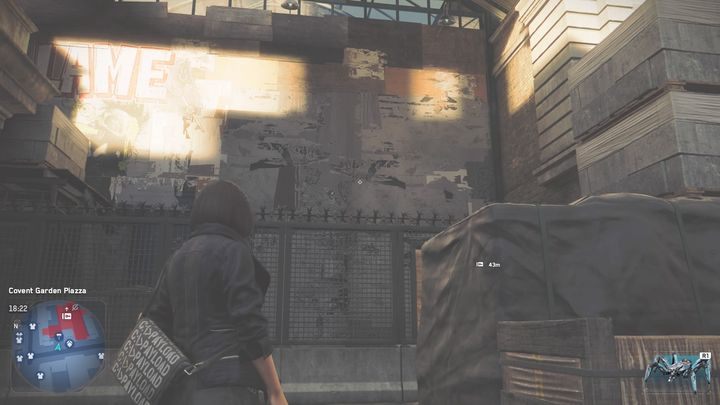 Paste-Up space is located on the roof of the building - Watch Dogs Legion: Paste Up - City of Westminster map, locations - City of Westminster - Watch Dogs Legion Guide