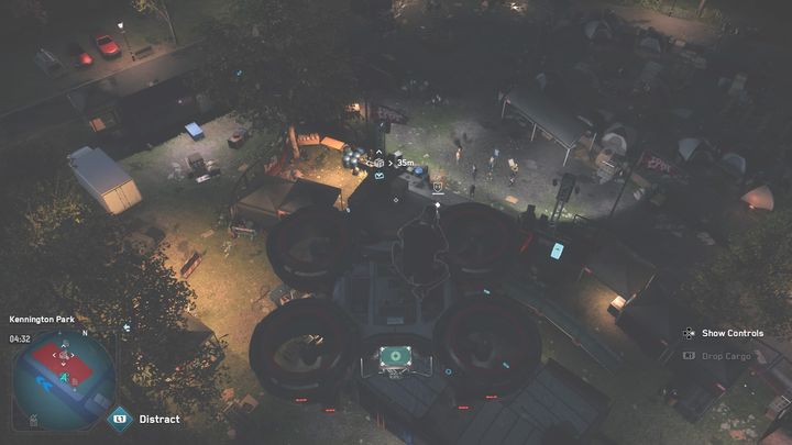 A Masquerade Ball Prop fragment is located on the roof of the building - use the cargo drone to get it - Watch Dogs Legion: Relics - Lambeth map, locations - Lambeth - Watch Dogs Legion Guide