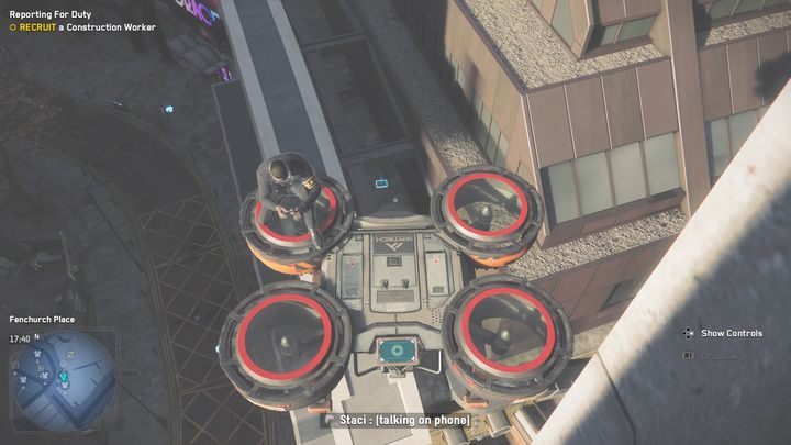 You'll find part of the Radio Londres Microphone on the roof, right next to the drone summoning point - Watch Dogs Legion: Relics - Tower Hamlets map, locations - Tower Hamlets - Watch Dogs Legion Guide