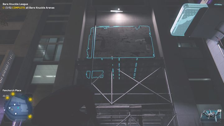 The Paste-Up can be done on the wall adjacent to the road - Watch Dogs Legion: Paste-Up - Tower Hamlets map, locations - Tower Hamlets - Watch Dogs Legion Guide