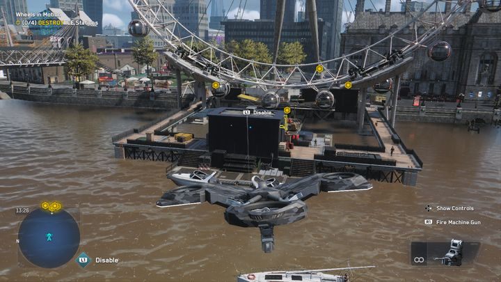 Then, using the drone, go to the next markers on the map - Watch Dogs Legion: Wheels in Motion - walkthrough - Side missions - Watch Dogs Legion Guide