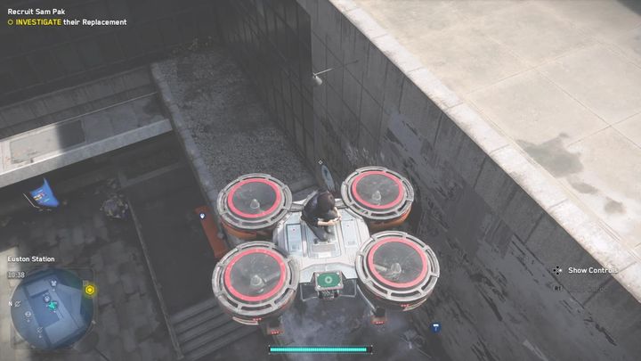 This street art spot is on the floor on the outer north-east wall of the tower block (outside the restricted area) - Watch Dogs Legion: Paste Up - Camden map, locations - Camden - Watch Dogs Legion Guide