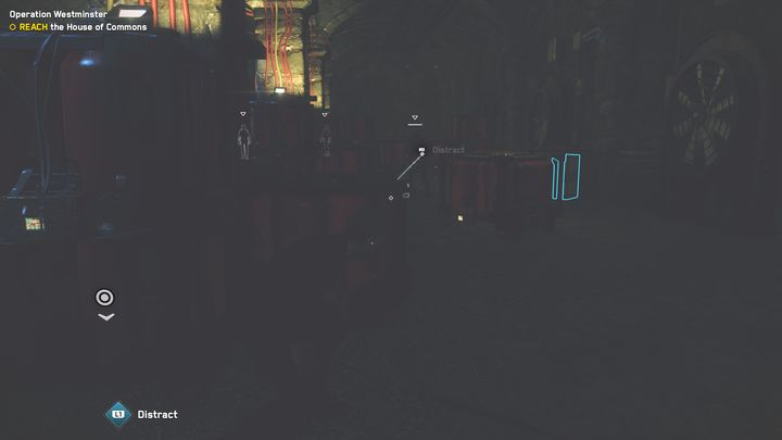 At the end of the corridor, there will be a closed door and you will need to find a terminal that will open it - Watch Dogs Legion: Operation Westminister, prologue - walkthrough - Walkthrough - Watch Dogs Legion Guide