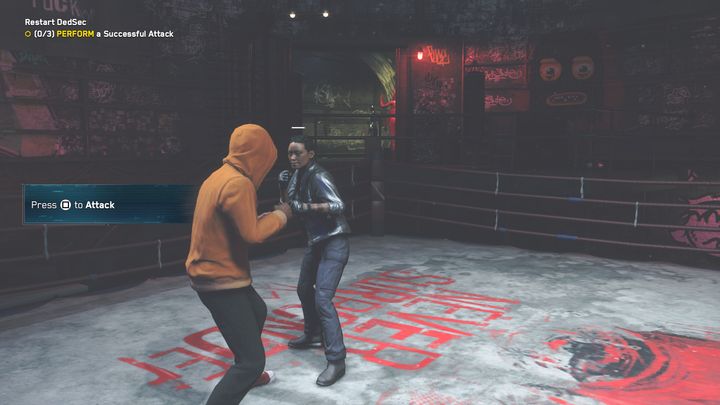 Here you will learn the basics of hand-to-hand combat, which is often useful to you in the game - Watch Dogs Legion: DedSec from the Ashes - walkthrough - DedSec Missions - Watch Dogs Legion Guide