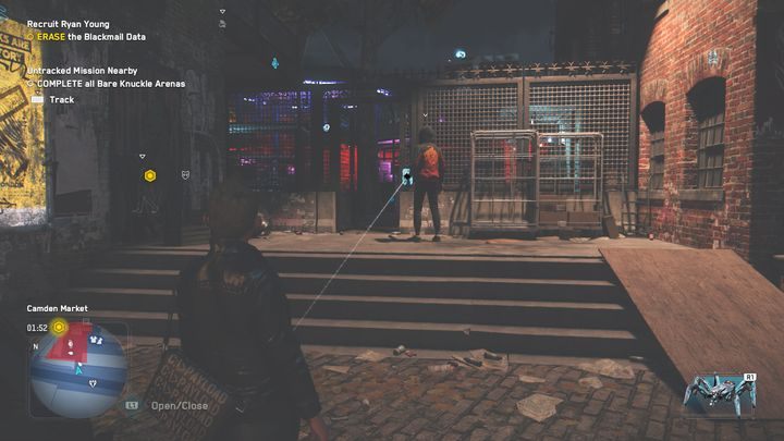 After talking to the builder in question, you will begin the recruitment mission - Watch Dogs Legion: Reporting for Duty - walkthrough - DedSec Missions - Watch Dogs Legion Guide