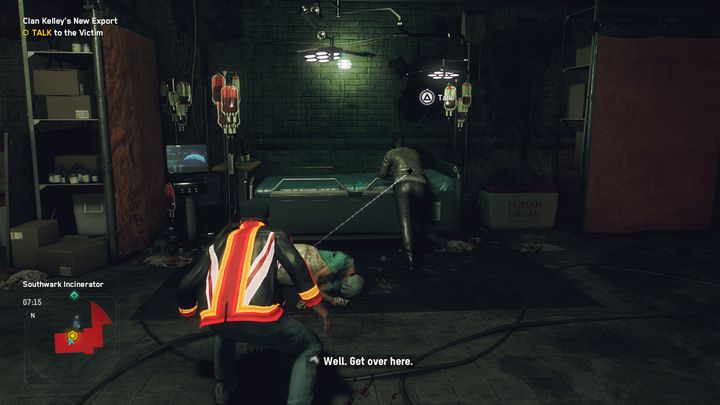 Talk to the victim - Watch Dogs Legion: Clan Kelleys New Export - walkthrough - Kelley Missions - Watch Dogs Legion Guide