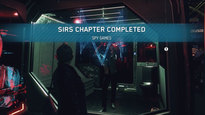 The mission is very short because, in fact, all you have to do in it is to appear in the DedSec hideout and talk to the caged Malik - Watch Dogs Legion: Barbarians at the Gate - walkthrough - SIRS Missions - Watch Dogs Legion Guide