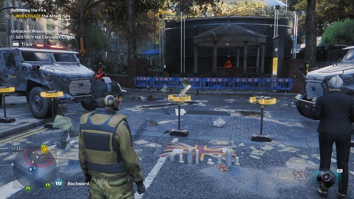 Use the disguise of Albion, so that you do not have to fight any opponents - Watch Dogs Legion: Restoking the Fire - walkthrough - Albion Missions, part 2 - Watch Dogs Legion Guide