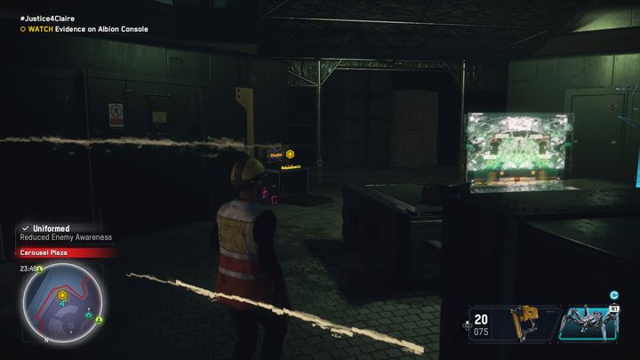 When the download is complete, go down one floor and watch the videos - Watch Dogs Legion: #Justice4Claire - walkthrough - Albion Missions, part 2 - Watch Dogs Legion Guide