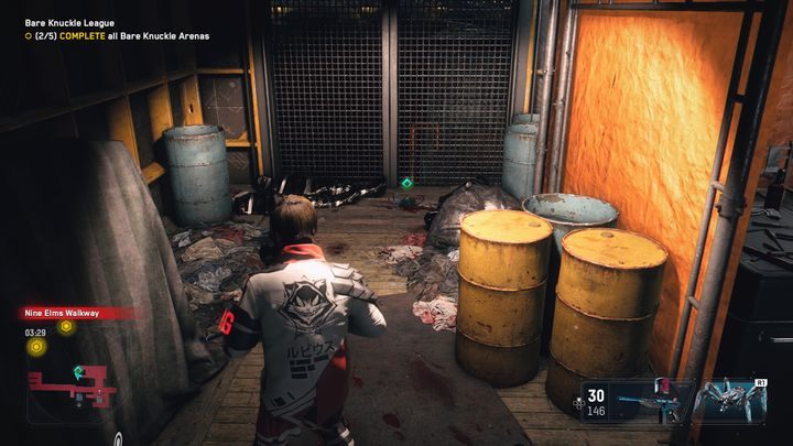 The technology point is located in a restricted area, you can use the Albion employee or a builder outfit - Watch Dogs Legion: Tech Points - Nine Elms map - Nine Elms - Watch Dogs Legion Guide