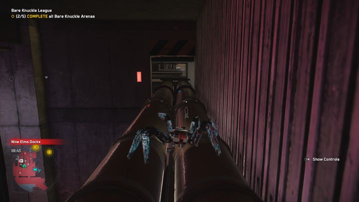 Coming out of the ventilation duct, jump on the pipes and go forward - Watch Dogs Legion: Tech Points - Nine Elms map - Nine Elms - Watch Dogs Legion Guide