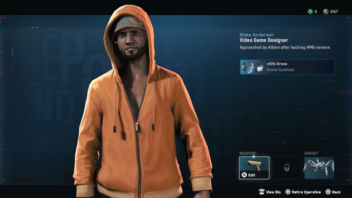 Over time, you will find better and more interesting operators that you want to include in DedSec - Watch Dogs Legion: Agents - can you discharge them? - FAQ - Watch Dogs Legion Guide