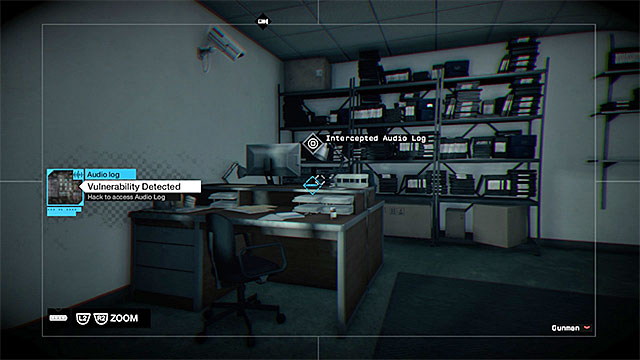 One of the guard rooms - Mission 9 (Dressed in Peels) | Main missions - Act I - Main missions - Act I - Watch Dogs Game Guide