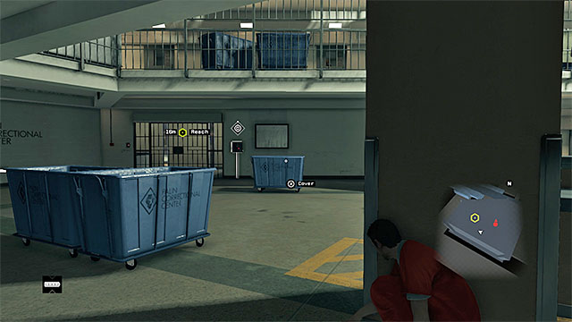 The passage that you need to unlock - Mission 9 (Dressed in Peels) | Main missions - Act I - Main missions - Act I - Watch Dogs Game Guide