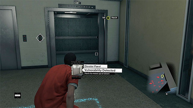 The elevator - Mission 9 (Dressed in Peels) | Main missions - Act I - Main missions - Act I - Watch Dogs Game Guide
