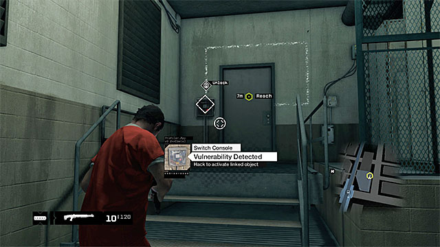 The door to the place, where Raul is hiding - Mission 9 (Dressed in Peels) | Main missions - Act I - Main missions - Act I - Watch Dogs Game Guide