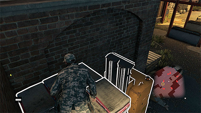 You can use the forklift to reach the upper level - Mission 2 (Breakable Things) | Main missions - Act II - Main missions - Act II - Watch Dogs Game Guide