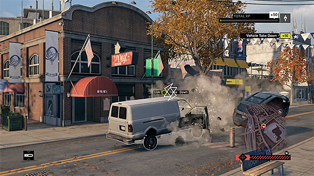 Stop the van in any way you want - Mission 4 (One Foot in the Grave) | Main missions - Act II - Main missions - Act II - Watch Dogs Game Guide