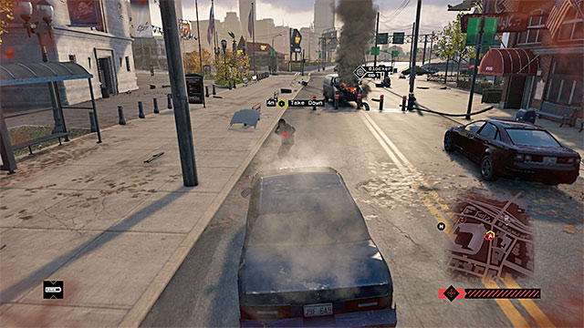 You also need to deal with the vans driver - Mission 4 (One Foot in the Grave) | Main missions - Act II - Main missions - Act II - Watch Dogs Game Guide