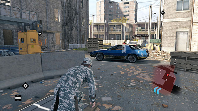 Some of the enemies are patrolling the area around the building - Mission 15 (Way Off the Grid) | Main missions - Act II - Main missions - Act II - Watch Dogs Game Guide