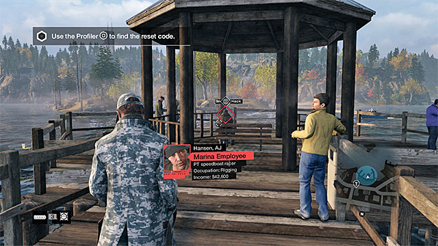 One of the people to hack into - Mission 1 (Hope Is a Sad Thing) | Main missions - Act III - Main missions - Act III - Watch Dogs Game Guide