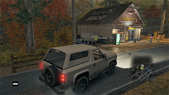 The mission starting point - Mission 3 (Unstoppable Force) | Main missions - Act III - Main missions - Act III - Watch Dogs Game Guide