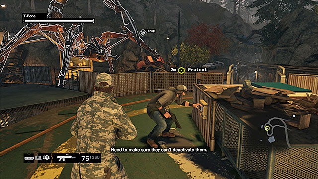 The location that you need to protect T-Bone in - Mission 5 (For the Portfolio) | Main missions - Act III - Main missions - Act III - Watch Dogs Game Guide