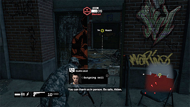 Thanks to the Blackout, the door to the building will open - Mission 6 (By Any Means Necessary) | Main missions - Act III - Main missions - Act III - Watch Dogs Game Guide