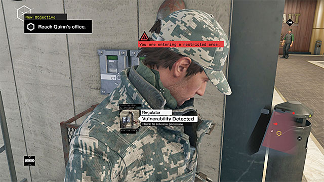 If you want to cross the entire ground floor without being spotted, start at the Southern entrance that I recommended earlier - Mission 7 (No Turning Back #1) | Main missions - Act IV - Main missions - Act IV - Watch Dogs Game Guide