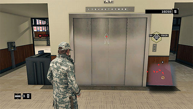 The elevator - Mission 7 (No Turning Back #1) | Main missions - Act IV - Main missions - Act IV - Watch Dogs Game Guide