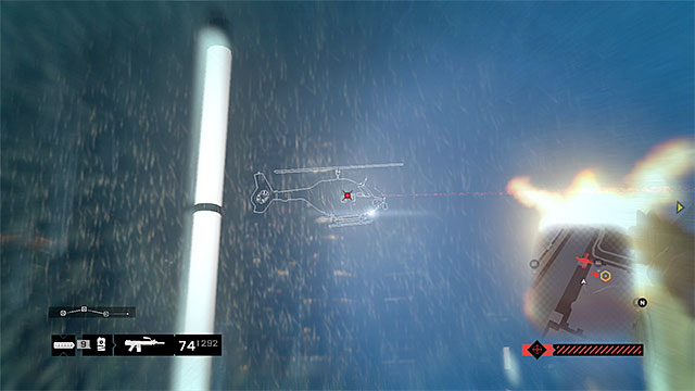 Eliminate the gunmen in the chopper - Mission 7 (No Turning Back #1) | Main missions - Act IV - Main missions - Act IV - Watch Dogs Game Guide