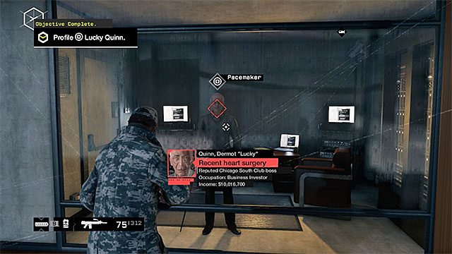 Eliminate Quinn, thanks to hacking into his pacemaker - Mission 7 (No Turning Back #1) | Main missions - Act IV - Main missions - Act IV - Watch Dogs Game Guide