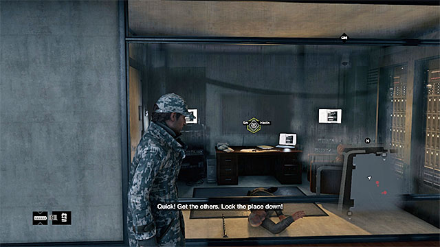 Use the hacking key to download the video - Mission 7 (No Turning Back #1) | Main missions - Act IV - Main missions - Act IV - Watch Dogs Game Guide