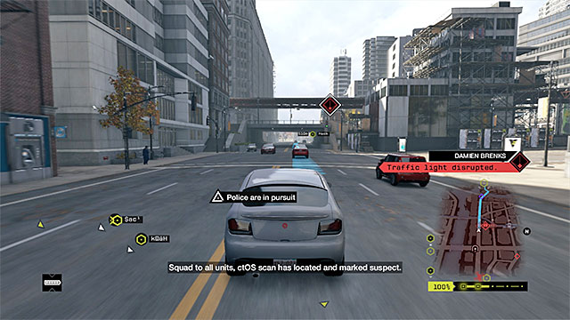 Try not to cause any major collisions with the other vehicles, or the elements of the environments - Mission 1 (Sometimes You Still Lose) | Main missions - Act V - Main missions - Act V - Watch Dogs Game Guide