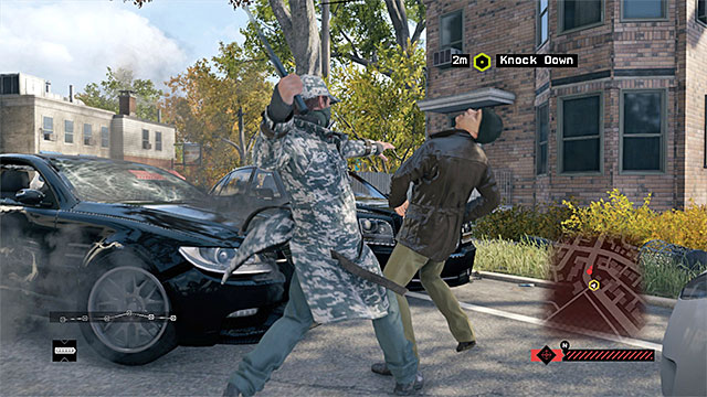 You need to take down the target in melee - Jobs - Parker Square | Criminal Convoys - Criminal Convoys - Watch Dogs Game Guide