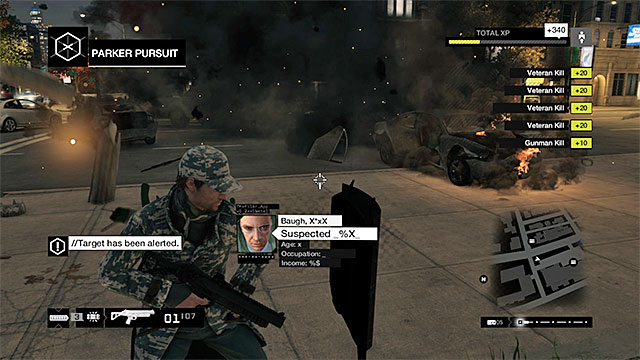 Use the grenade launcher and/or the explosives - Jobs - Parker Square | Criminal Convoys - Criminal Convoys - Watch Dogs Game Guide