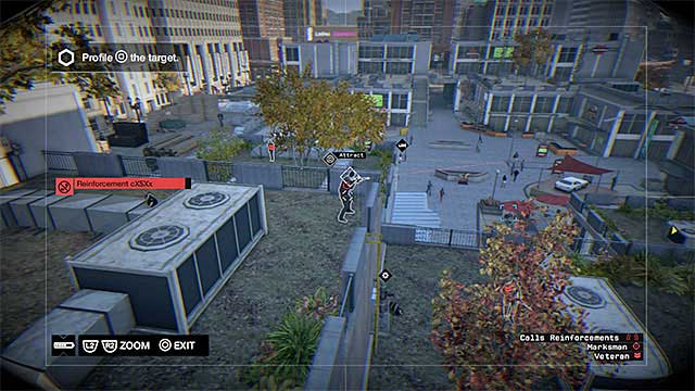 Watch out for snipers and the other elite enemies - Description of a typical infiltration of a gang hideout | Gang Hideouts - Gang Hideouts - Watch Dogs Game Guide