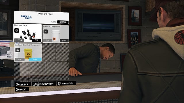 One of the local pawn shops - Stores, bars and restaurants | Maps of smaller activities - Maps of smaller activities - Watch Dogs Game Guide