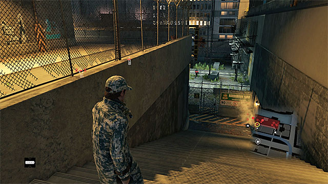 The stations main entrance - Mission 7 (Not the Pizza Guy) | Main missions - Act I - Main missions - Act I - Watch Dogs Game Guide