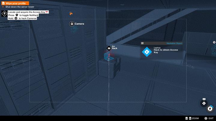 Acquire the access code by using the camera - Prologue, Walk in the Park | Main Operations - Main Operations - Watch Dogs 2 Game Guide