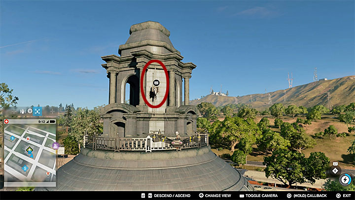 Activate the quadcopter, and fly to the buildings tower - Key data - locations from 1 to 12 - Collectibles - Watch Dogs 2 Game Guide