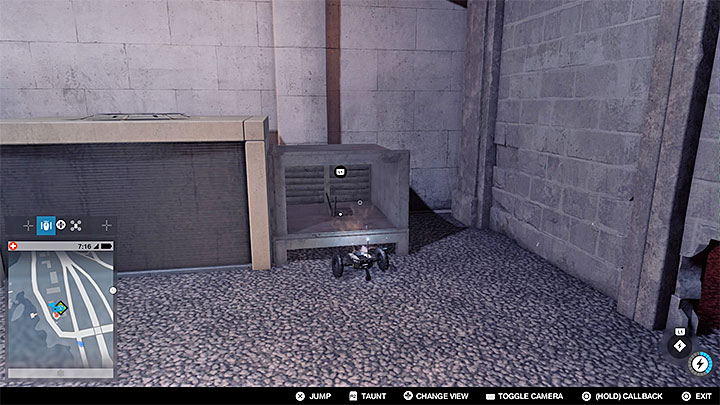 Once youre successful, drive the Jumper to the previous room and use hacking to unlock a small grate - Key data - locations from 1 to 12 - Collectibles - Watch Dogs 2 Game Guide