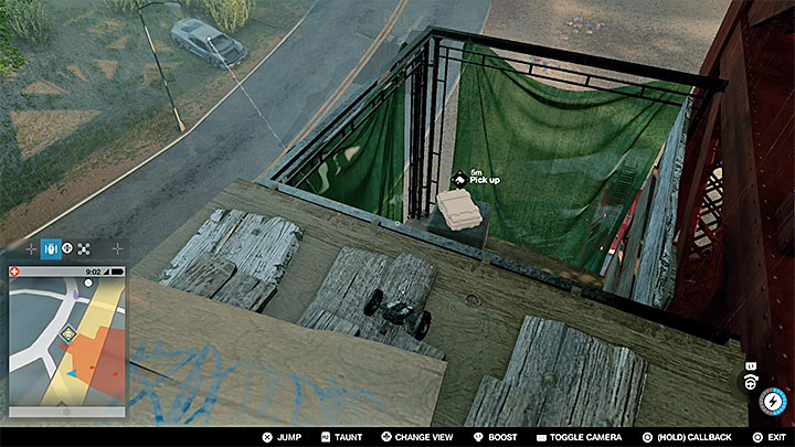 Once you jump to the scaffolding, reach the outermost end - Key data - locations from 1 to 12 - Collectibles - Watch Dogs 2 Game Guide