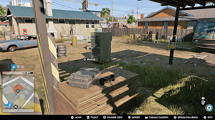You need to infiltrate a small backyard - watch out especially for the guard dog that should be eliminated quietly (e - Key data - locations from 13 to 24 - Collectibles - Watch Dogs 2 Game Guide