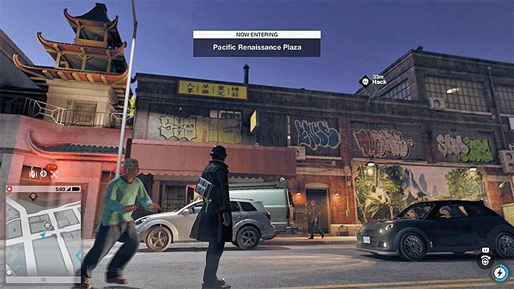 This point is also on the roof, but before being able to get it you have to get onto another roof, where a red, closed-circuit terminal is located - Research points - locations 62-112 - Collectibles - Watch Dogs 2 Game Guide