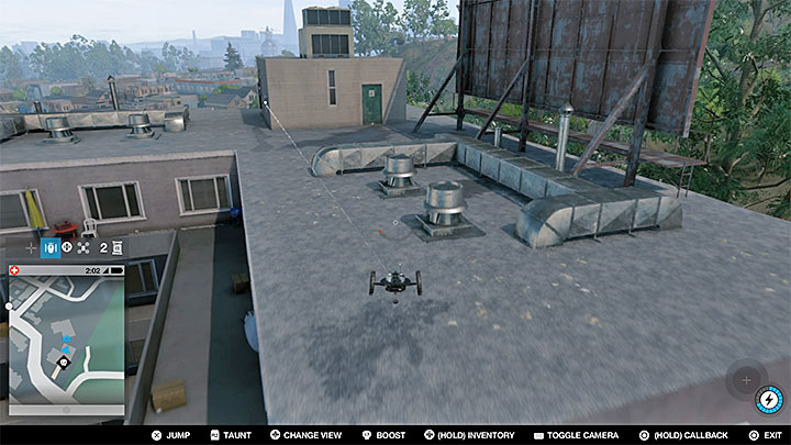 This point is on the roof of a skyscraper, and to reach it, you will need to find and hack the elevator - Research points - locations 62-112 - Collectibles - Watch Dogs 2 Game Guide